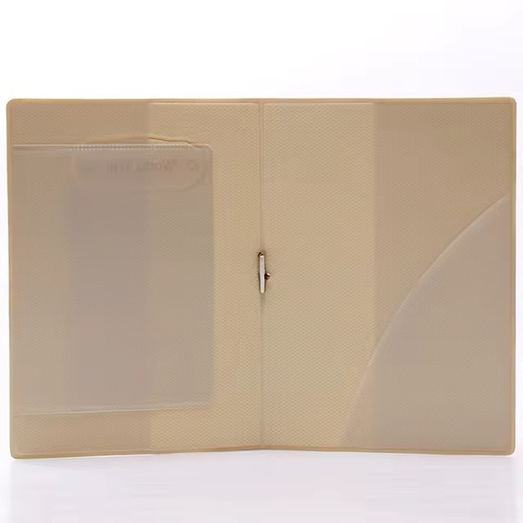 🆕 Passport Holder Wallet Sleeve in the World Traveler Map Design in PU Leather - Picture 6 of 6